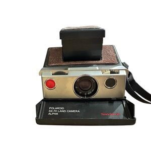 Vintage Untested Polaroid SX-70 Land Camera - with leather case OBO